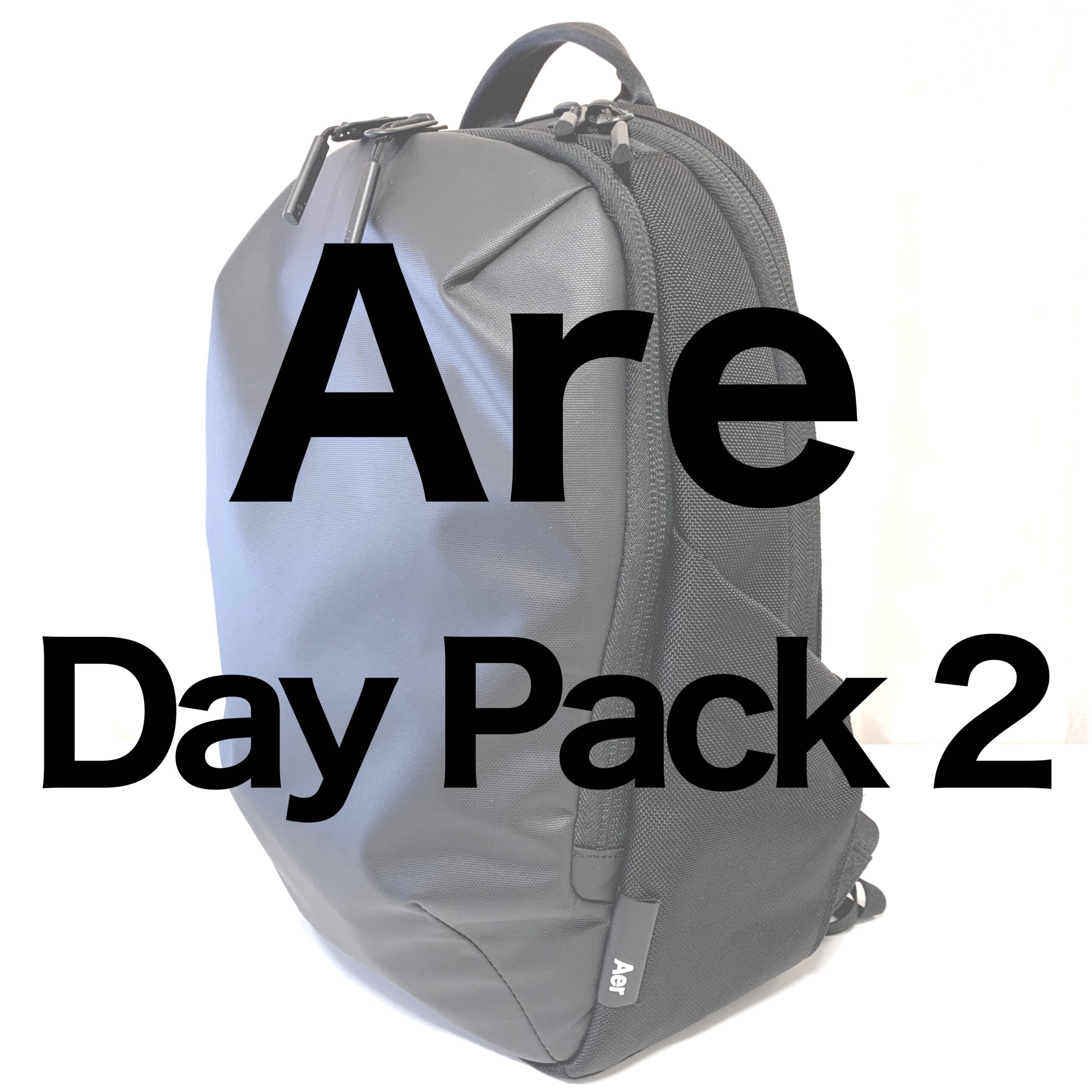 カバン紹介！【Aer Day Pack 2】バックパックにして良かったこと - アラフィフからの人生見直しブログ